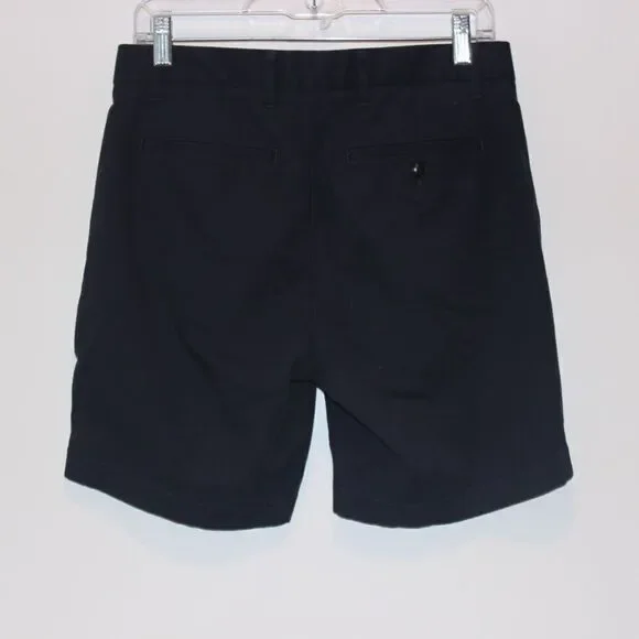 NWT Everyone The 7" Slim Fit Performance Chino Navy Blue shorts Men's Size 31 - Picture 7 of 11